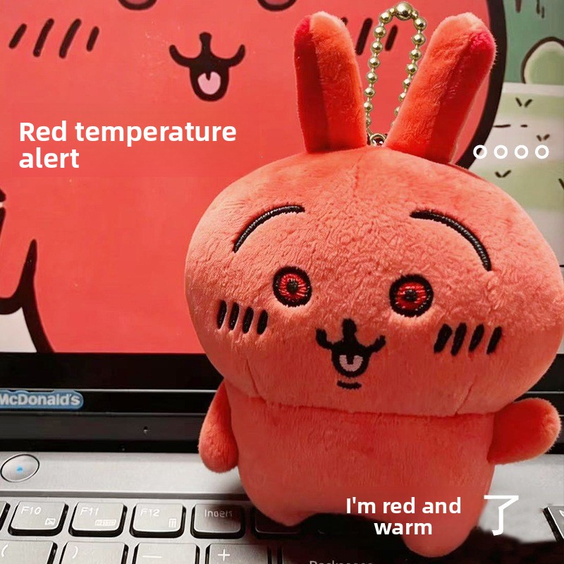 Phone Accessories Charms - jiyi Usagi Red Face Angry Plush