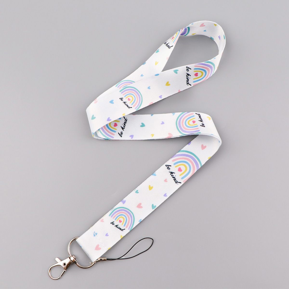 Rainbow Lanyards For Keychain  - đánh giá và giá Neck Hanging Phone Holder