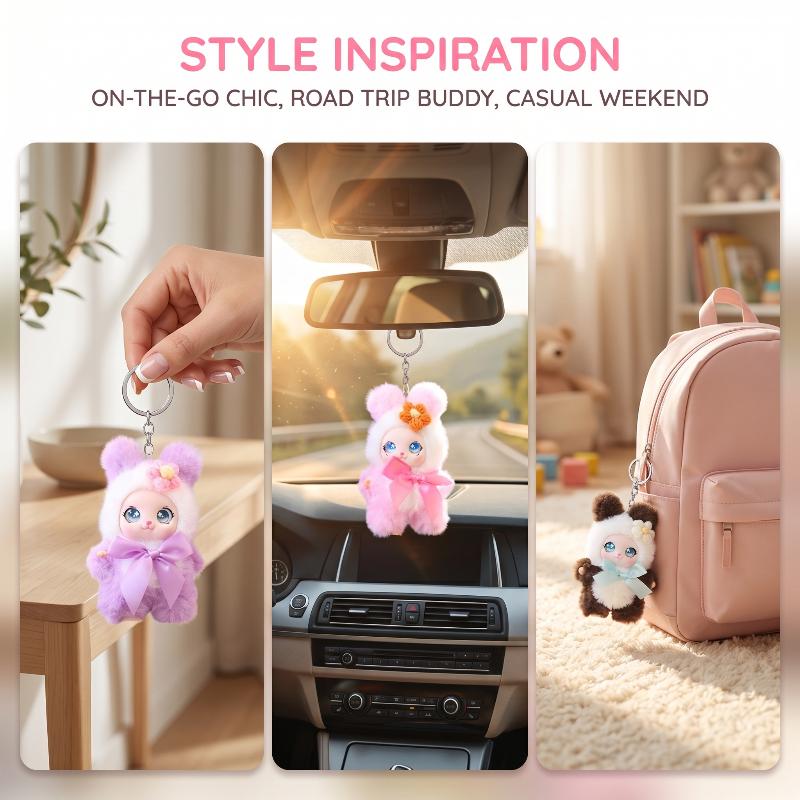 Cute Animal Plush Keychain 15c - đánh giá và giá Phone Accessories Charms