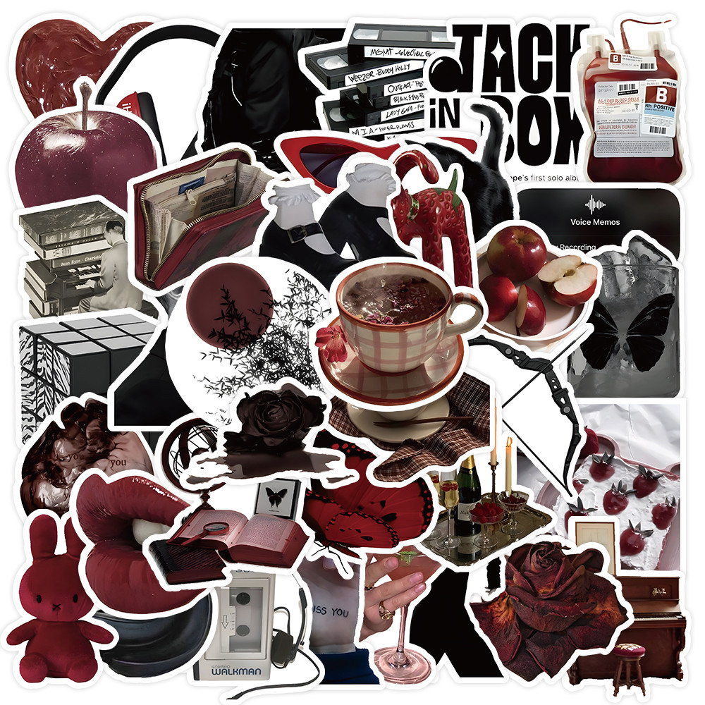 50 Pieces Red & Black Themed S - đánh giá và giá Phone Accessories Red