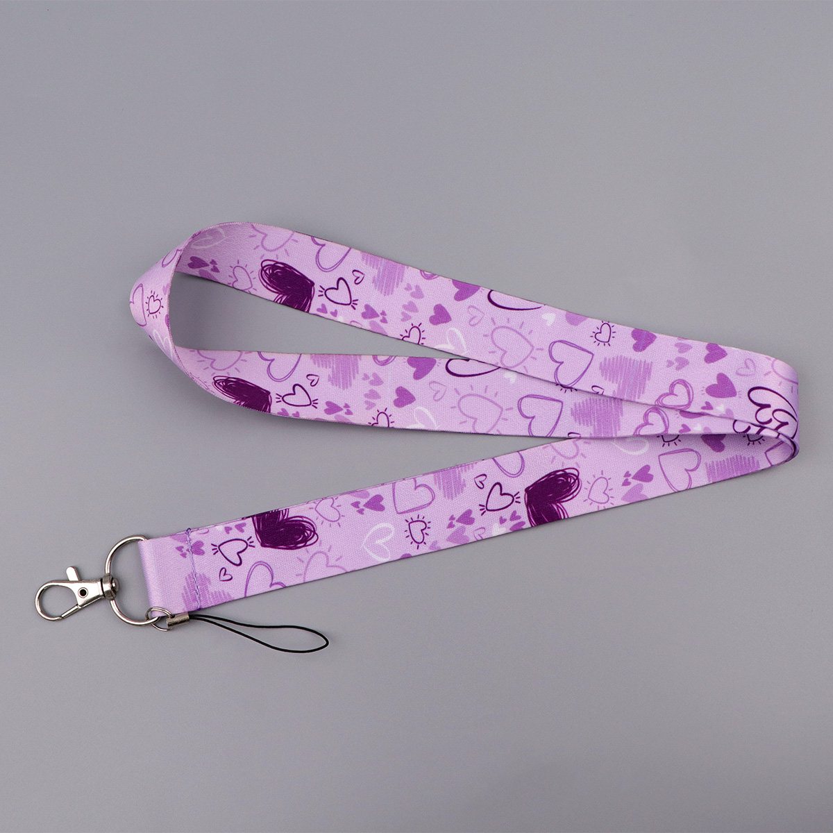 Cute Pink Heart Bow Floral Lan - đánh giá và giá Neck Hanging Phone Holder