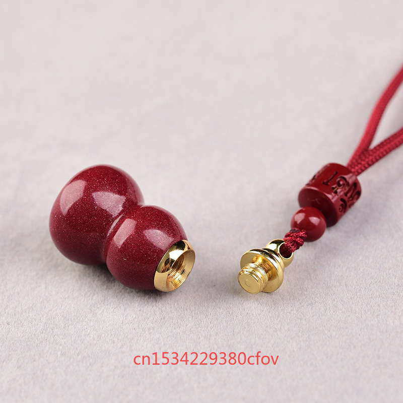 Luxury Red Cinnabar The Gourd  - đánh giá và giá Phone Accessories Red