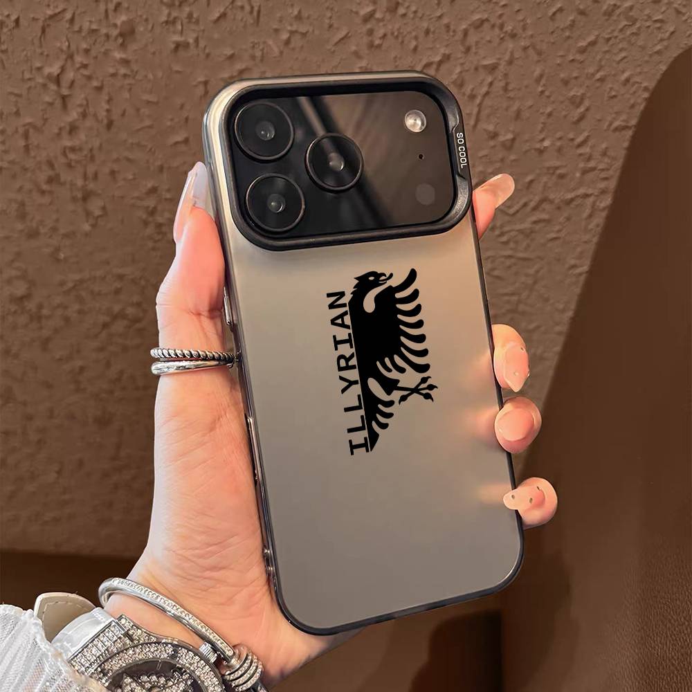 Albania Flag Eagle Logo Phone  - đánh giá và giá Phone Accessories Logo