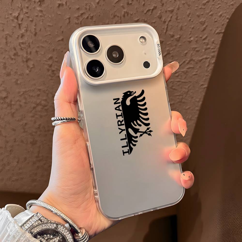 Albania Flag Eagle Logo Phone  - đánh giá và giá Phone Accessories Logo