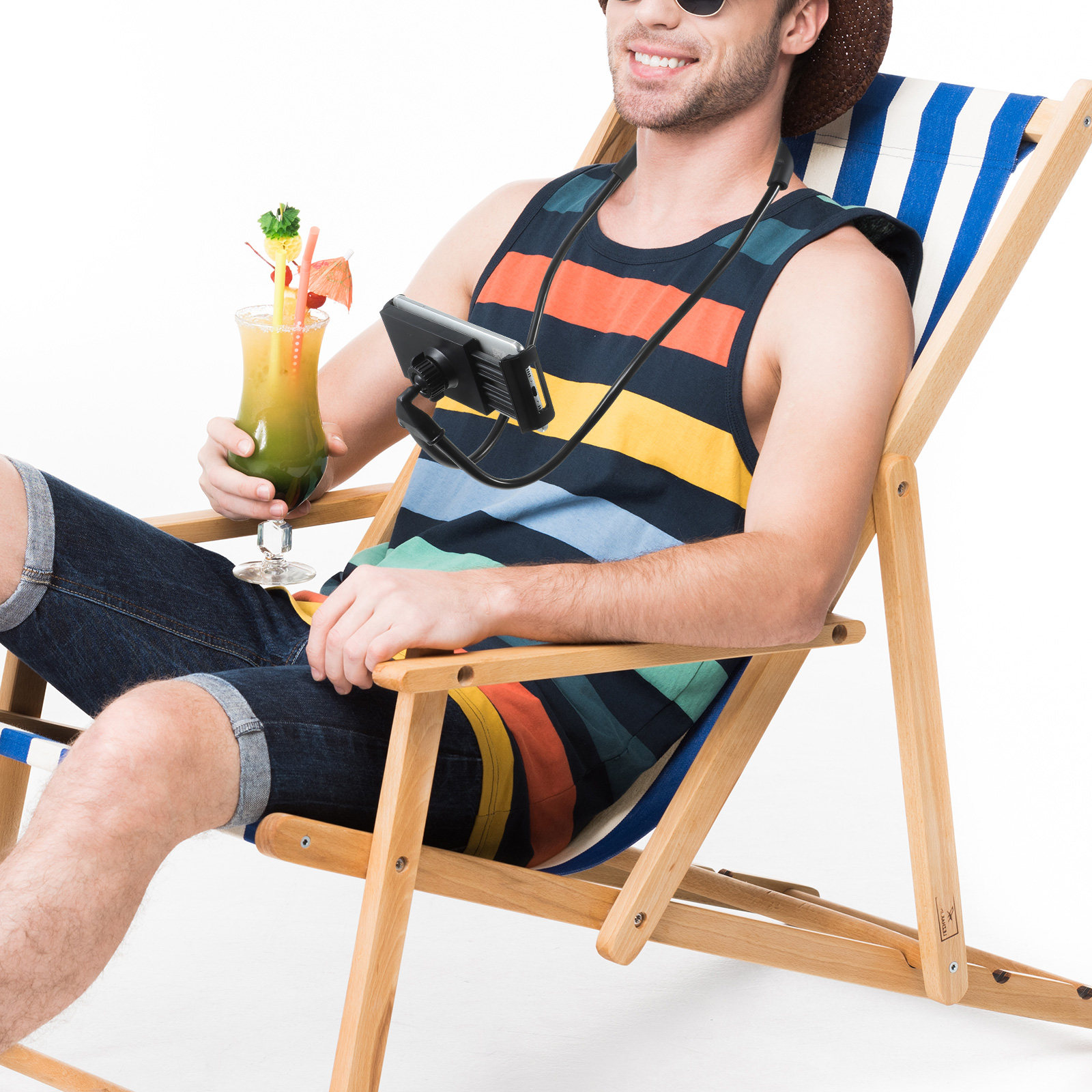 Universal Hanging Neck Lazy Ph - đánh giá và giá Neck Hanging Phone Holder