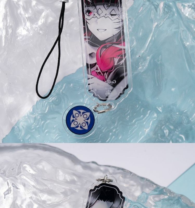 8pcs Anime Keychain Genshin Im - đánh giá và giá Phone Accessories Charms