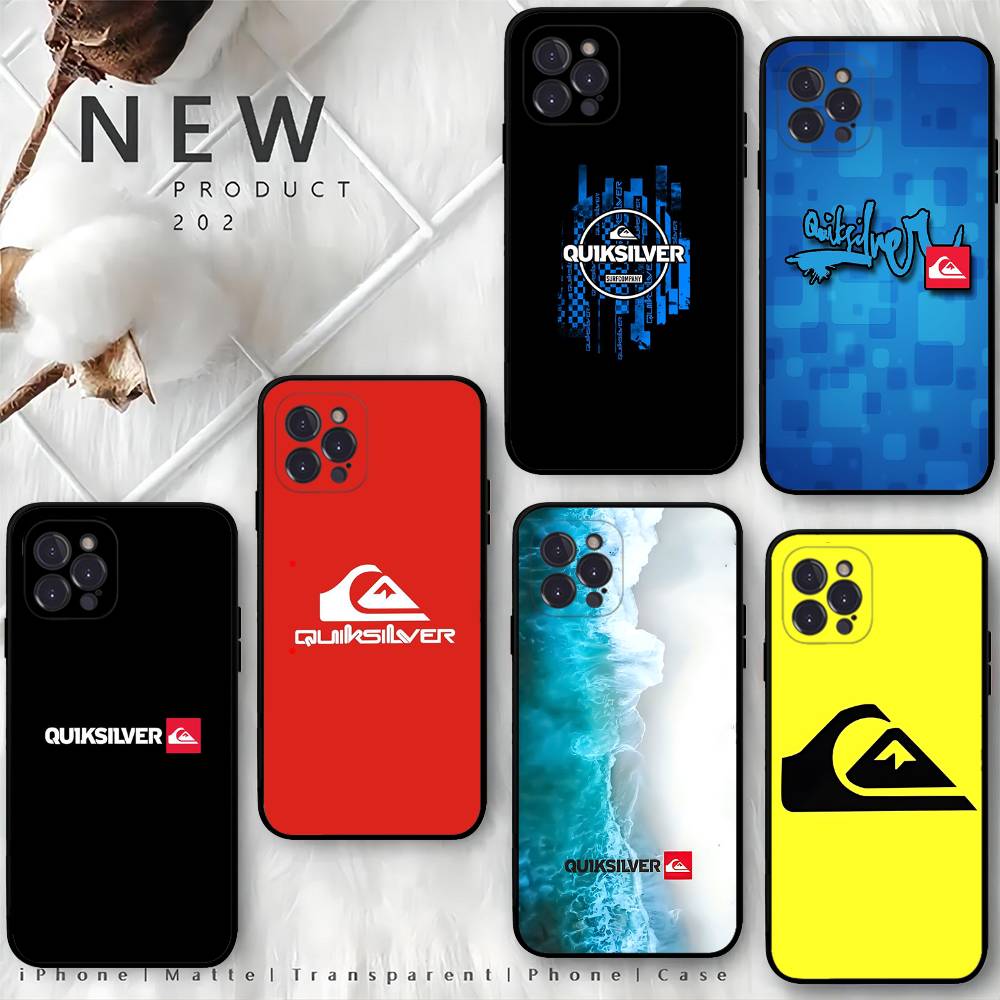Q-QuiksilverS LOGO Soft Back P - đánh giá và giá Phone Accessories Logo