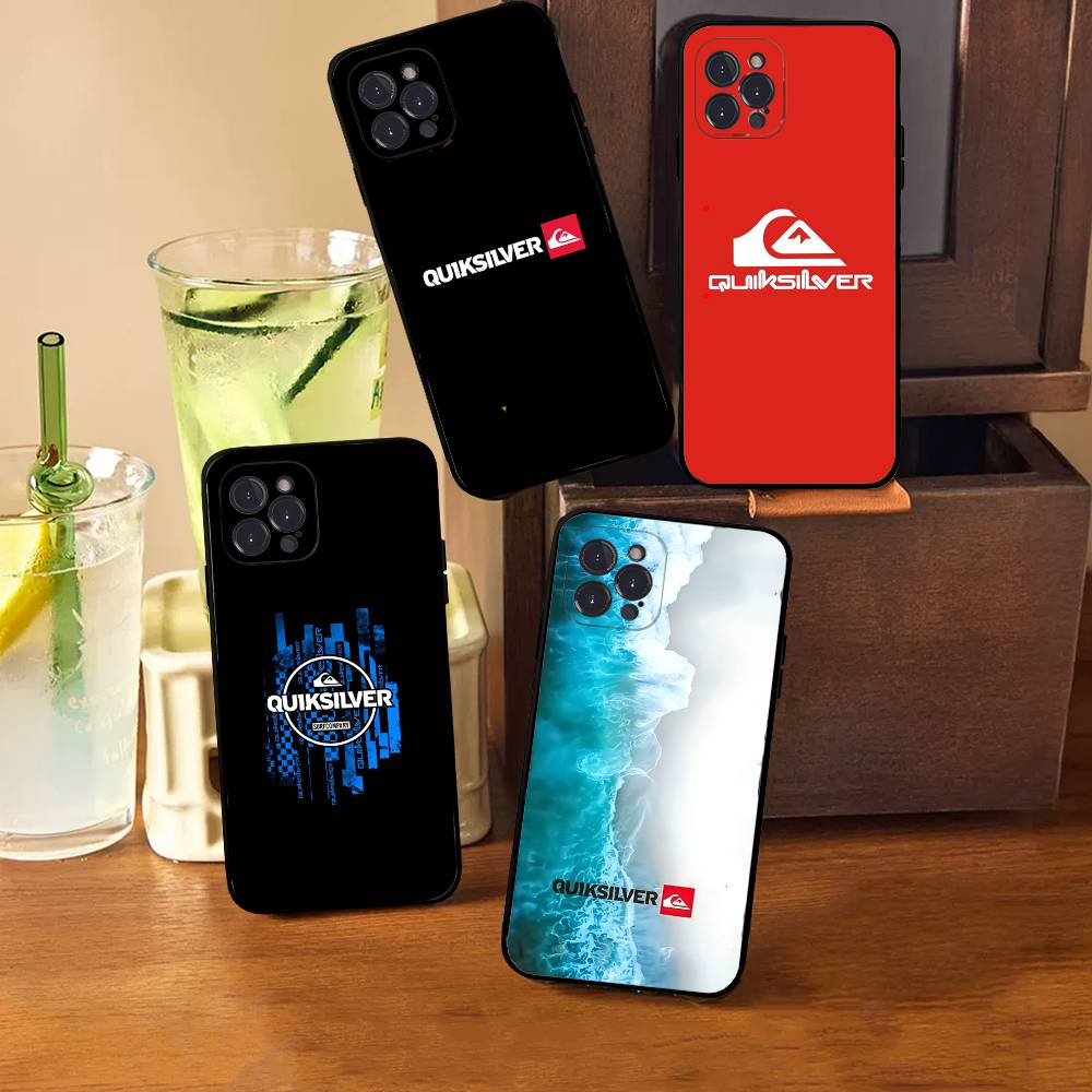Q-QuiksilverS LOGO Soft Back P - đánh giá và giá Phone Accessories Logo
