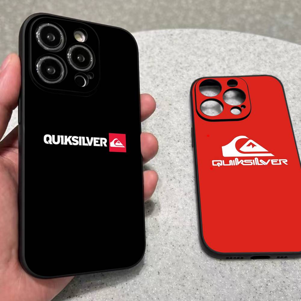 Q-QuiksilverS LOGO Soft Back P - đánh giá và giá Phone Accessories Logo