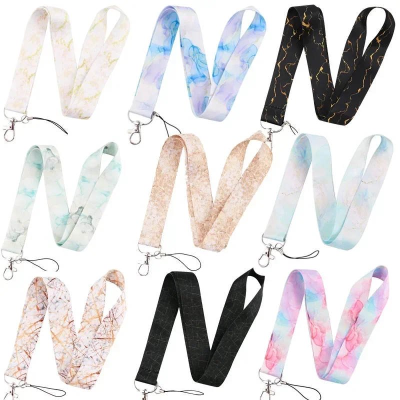 Marble Printing Neck Strap Key - đánh giá và giá Neck Hanging Phone Holder