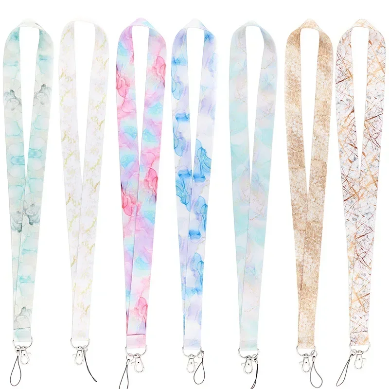 Marble Printing Neck Strap Key - đánh giá và giá Neck Hanging Phone Holder