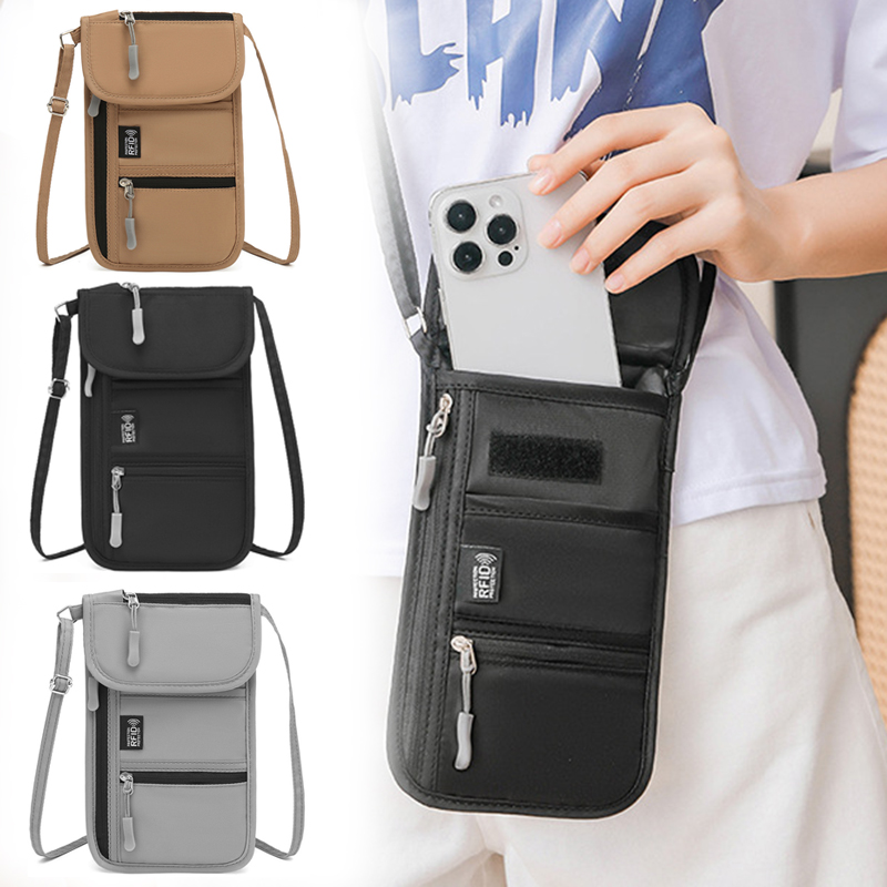 Portable Crossbody Bag Travel  - đánh giá và giá Neck Hanging Phone Holder
