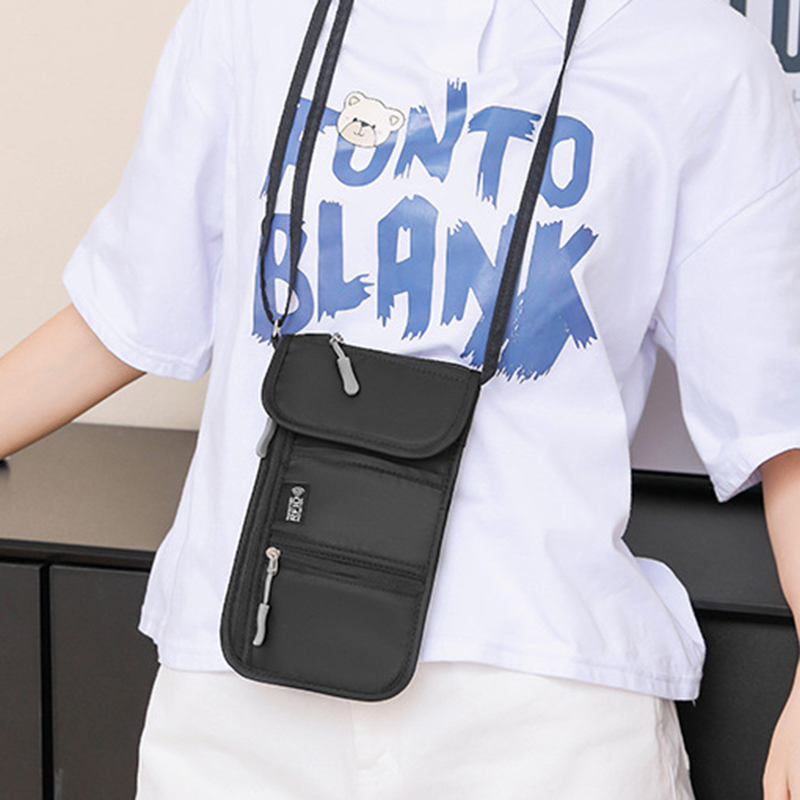Portable Crossbody Bag Travel  - đánh giá và giá Neck Hanging Phone Holder